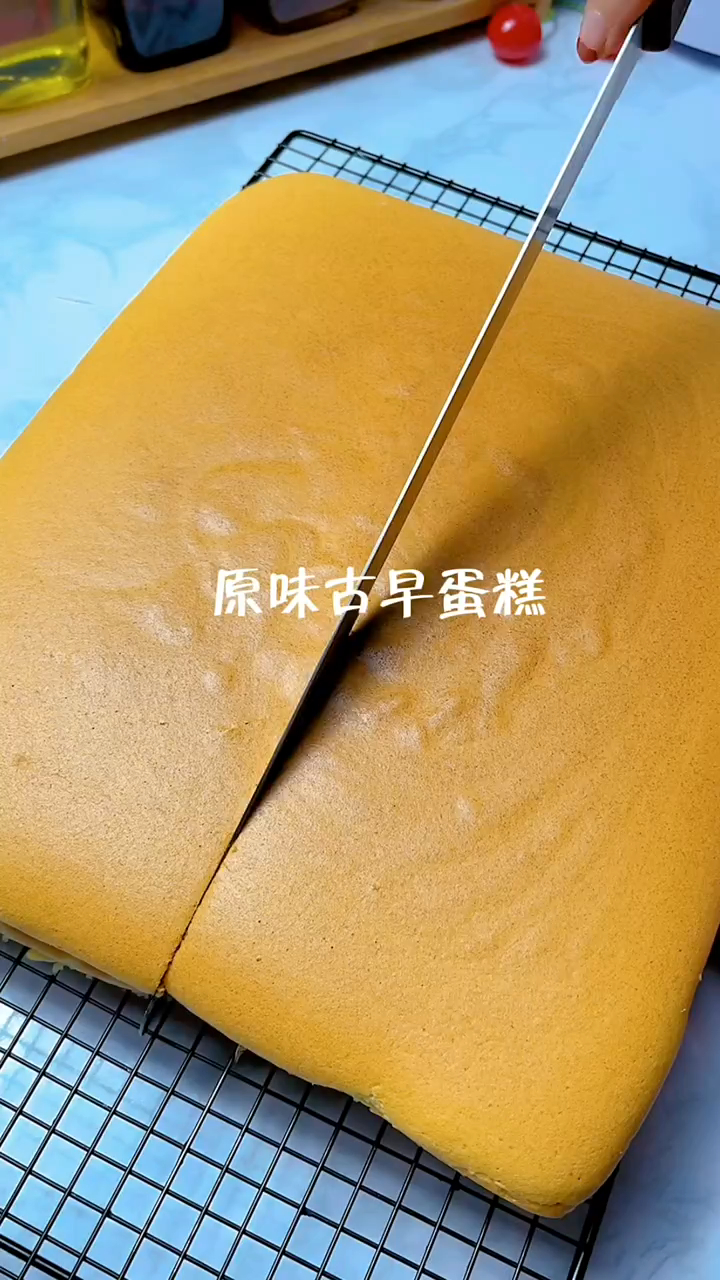 注意3个重点做古早蛋糕,零失败的那种,口感又嫩又弹