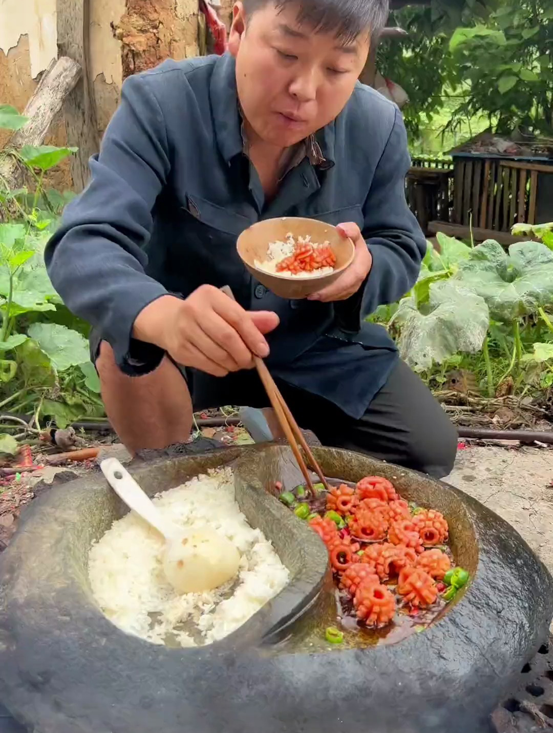 石锅鱿鱼,还可以再来一锅