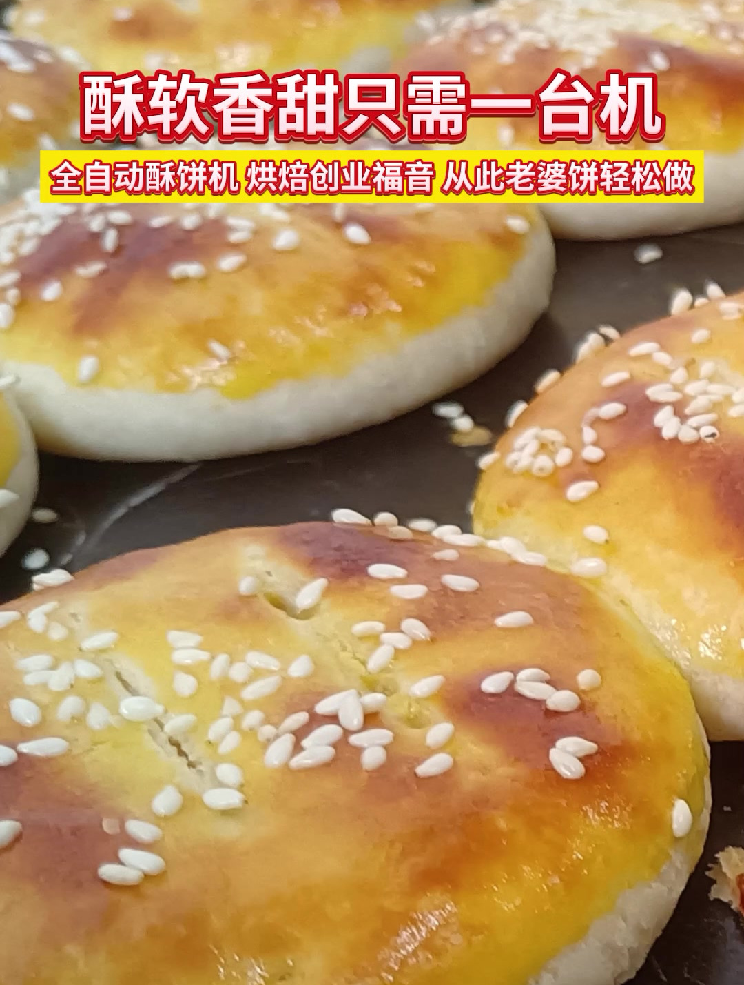 烘焙创业老婆饼全自动酥饼机