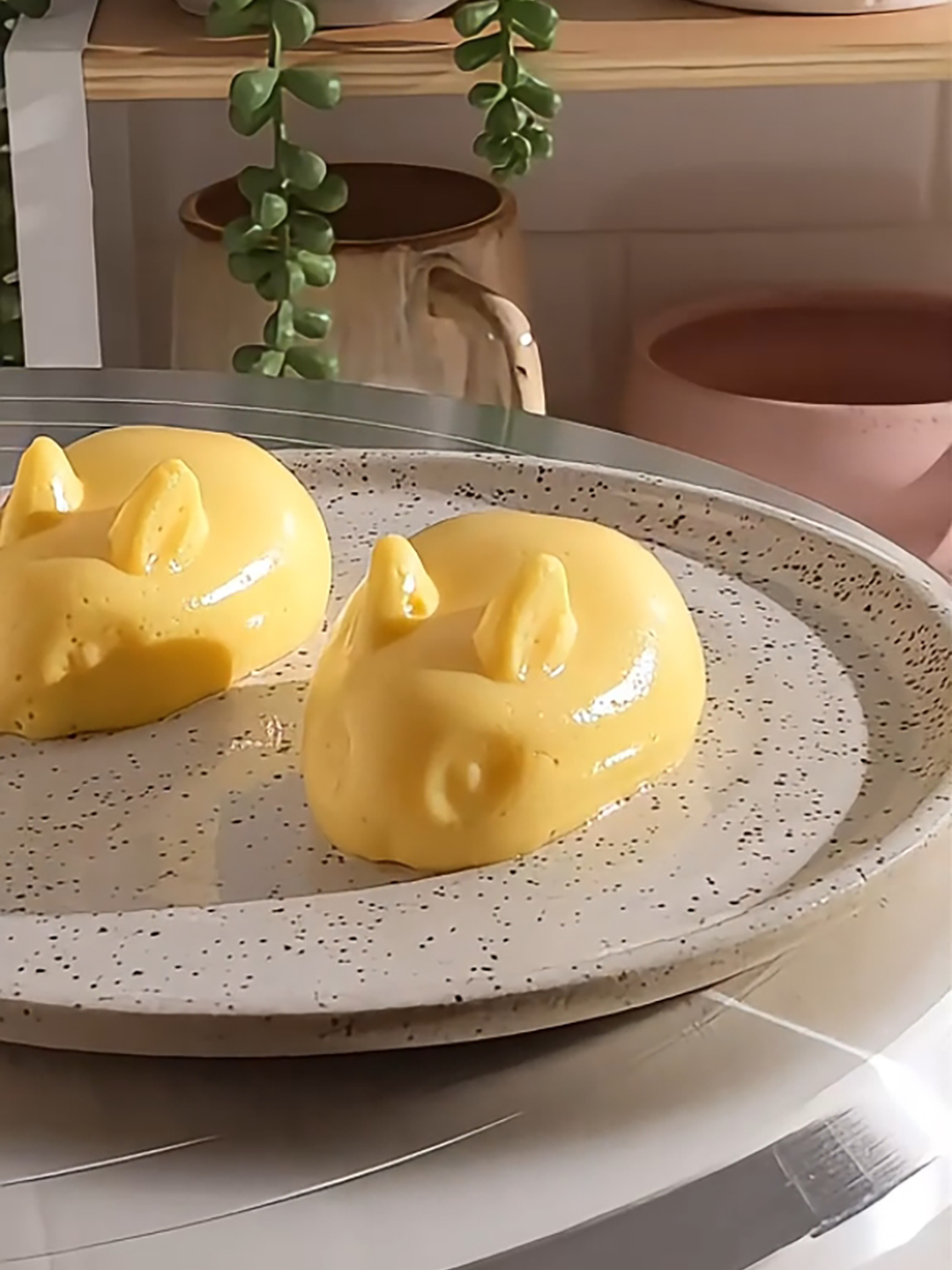 萌翻天的美味:卡通版芒果布丁制作教程