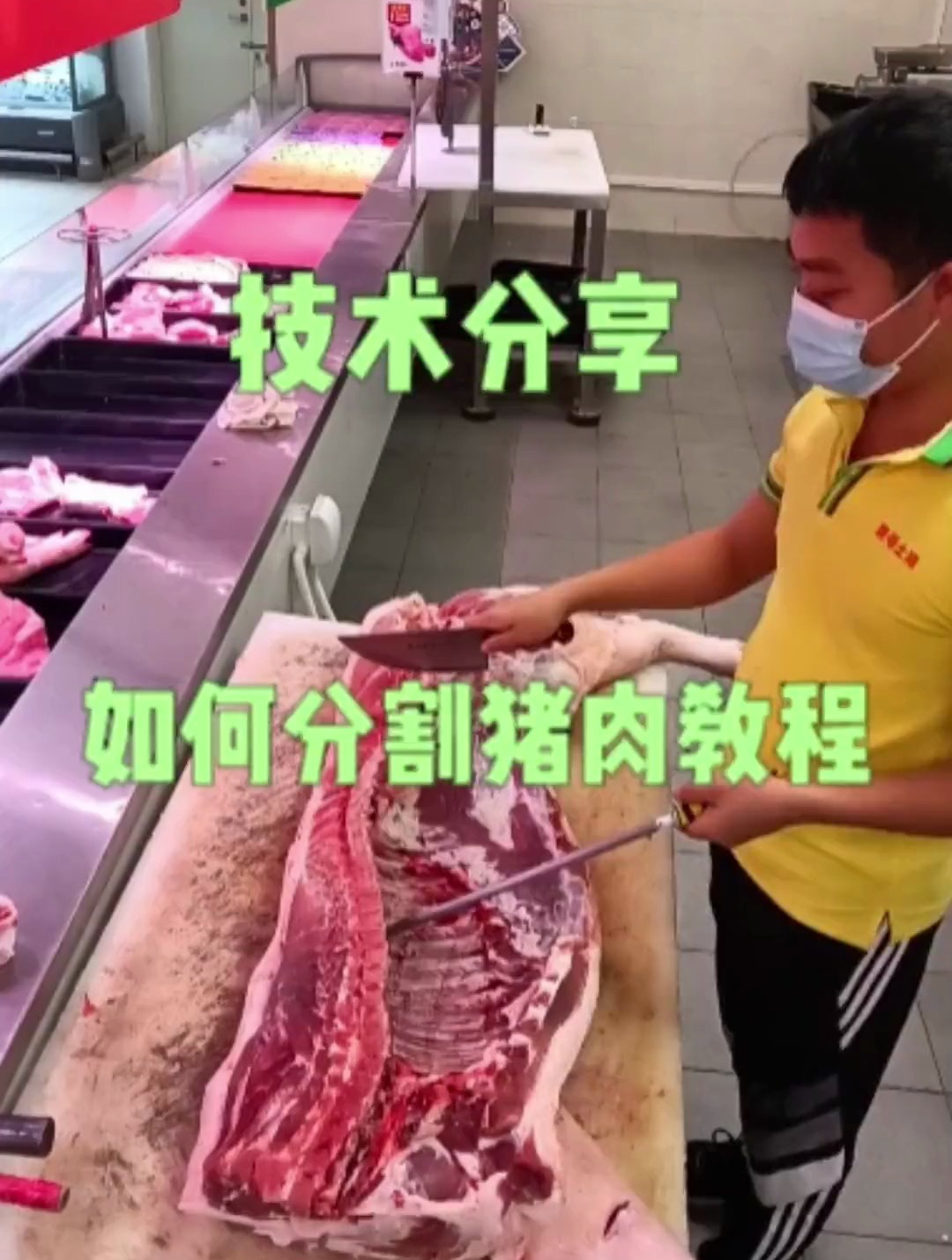 如何分割猪肉技术分享……