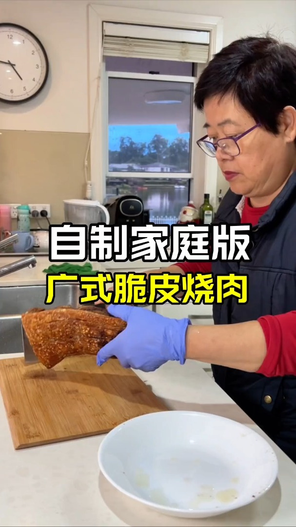 之前做的烧肉腌制好后都是放冰箱风干2天再放空气炸锅烤的!