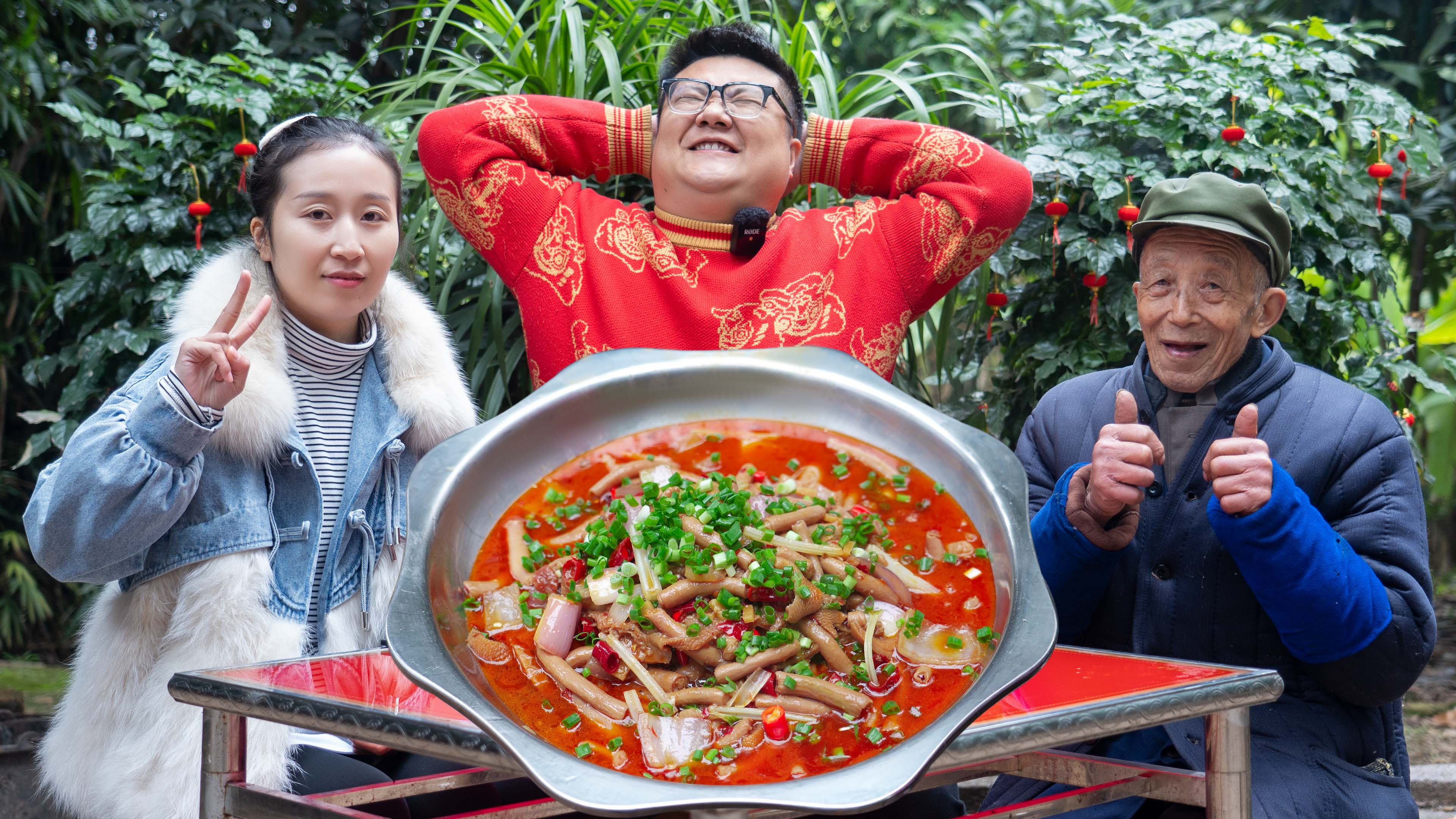 阿米买3斤羊肠，做一份“红烧羊肠”油脂丰富，香气四溢，真过瘾