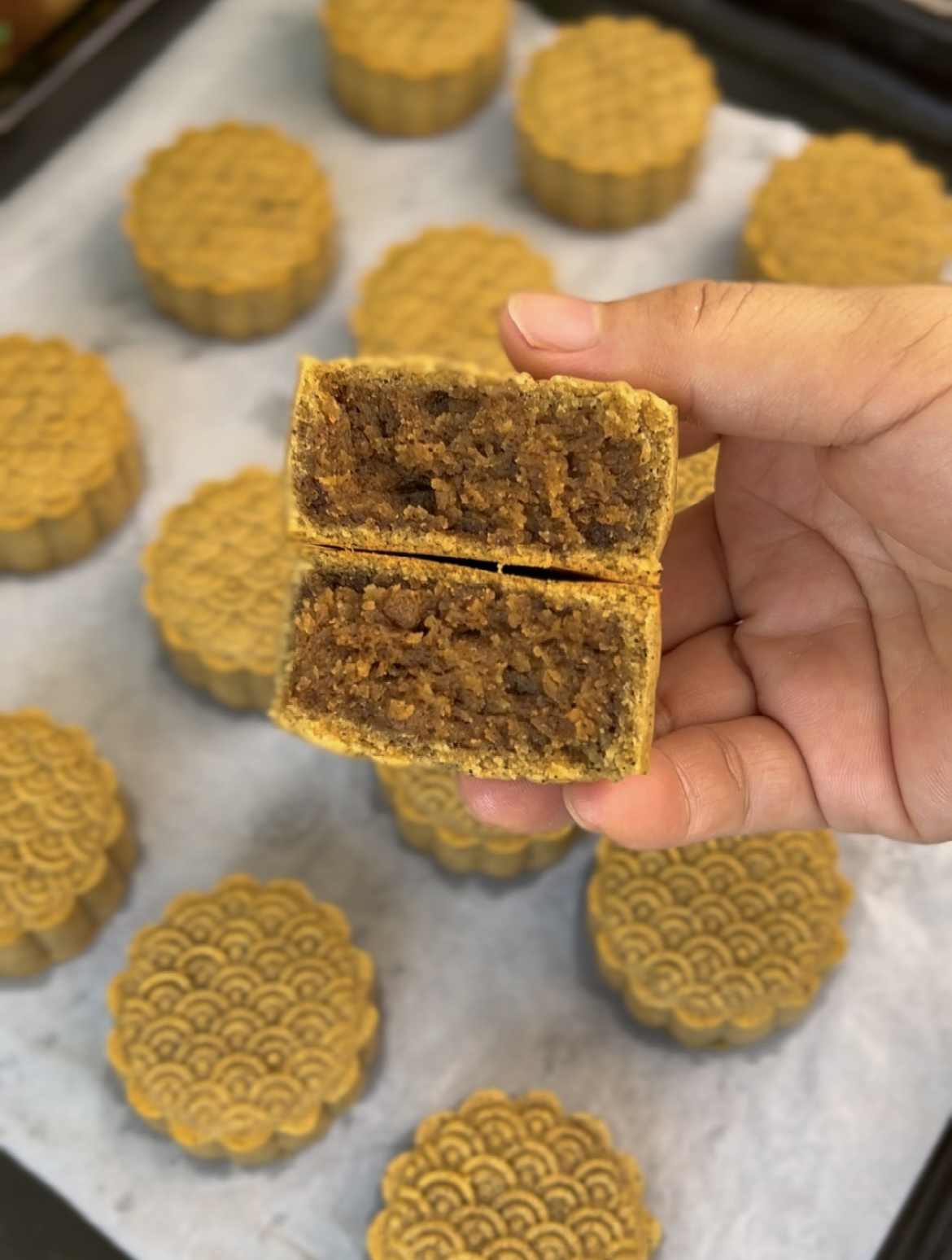 香甜不腻的伯爵红茶板栗蓉月饼,给中秋加点滋味