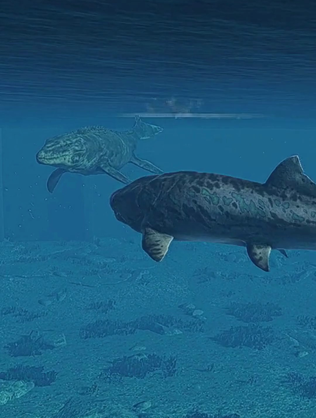 侏罗纪世界进化2:邓氏鱼杀死沧龙