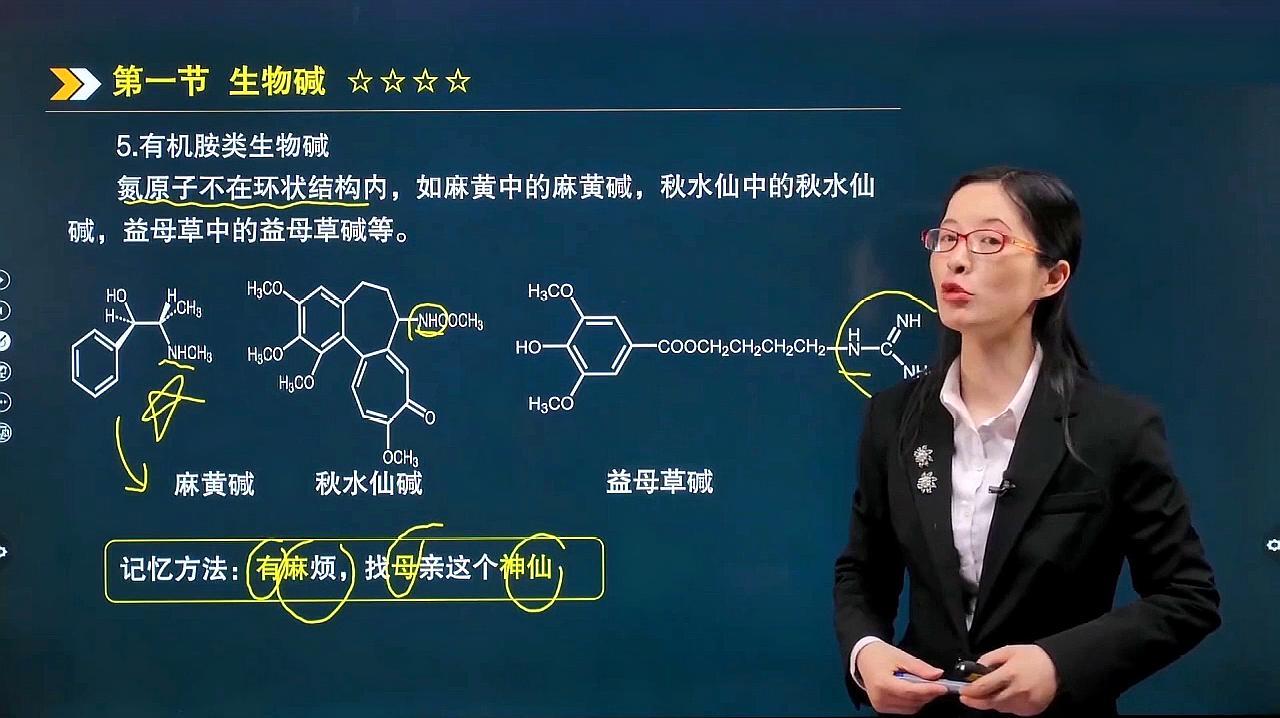 [图]中药学专业知识一 生物碱