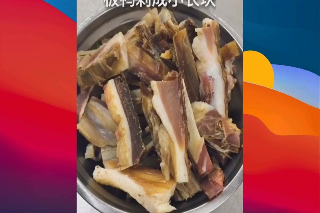 好吃又下饭的赣州小炒,荞子炒板鸭了解一下