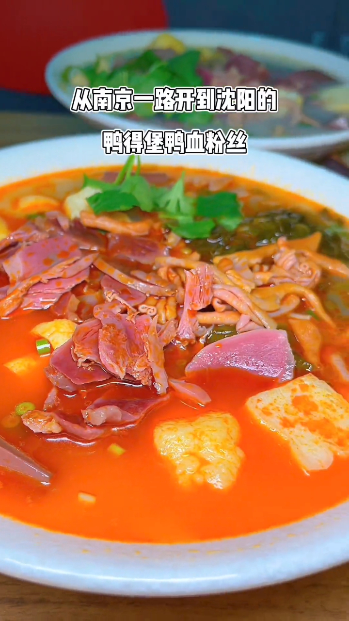 酸辣口味的鸭血粉丝一吃就爱上了分量还这么足!
