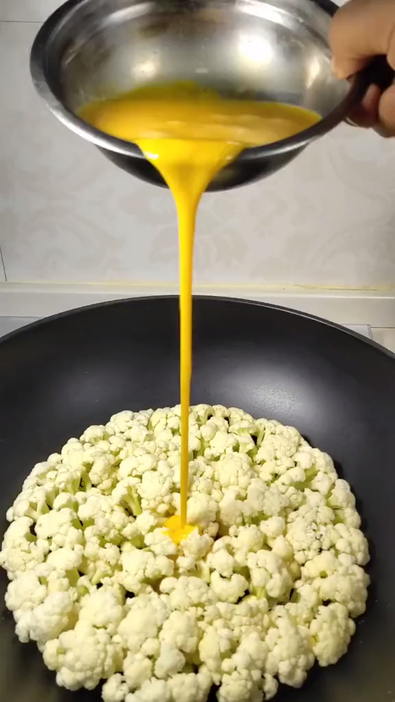 菜花炒鸡蛋 美食分享