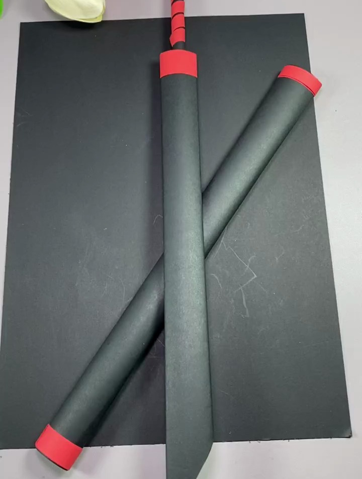 手工制作史上最强折纸武器,折纸刀,折纸刀剑,外形酷炫逼真
