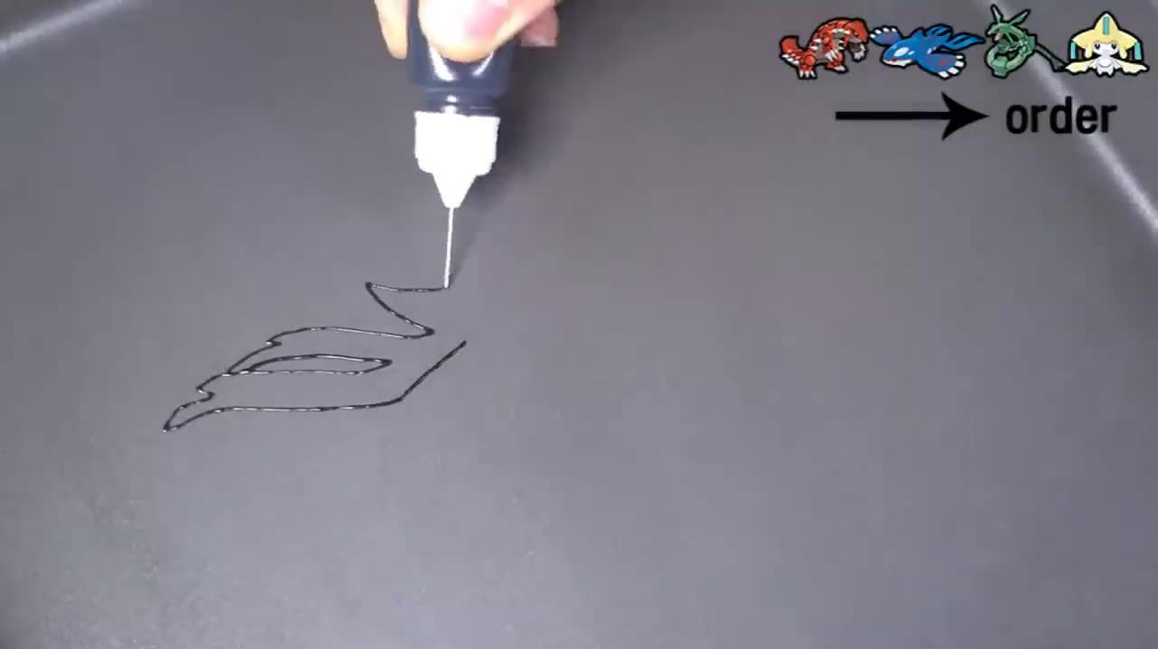 趣味简笔画:飞鱼