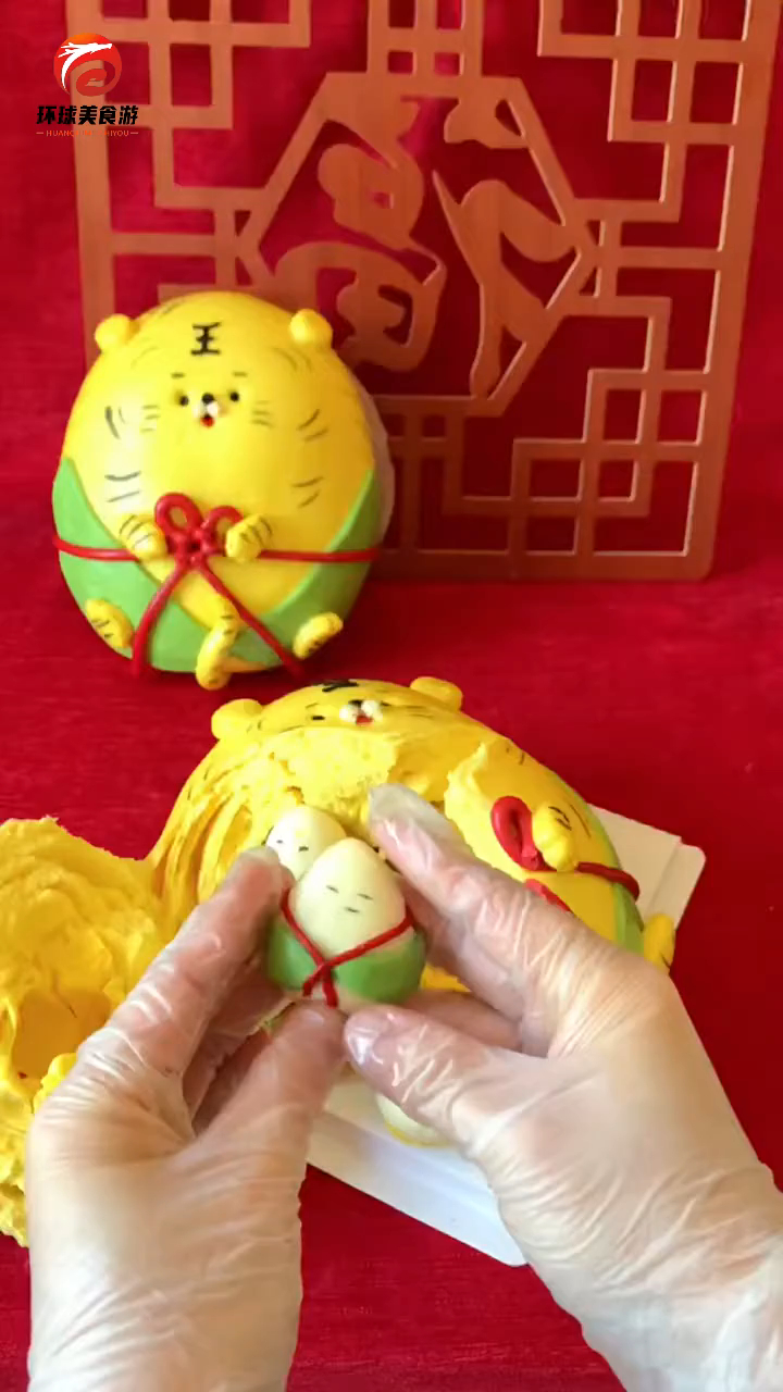 花式面点“卡通虎型馒头”小朋友们超喜欢!