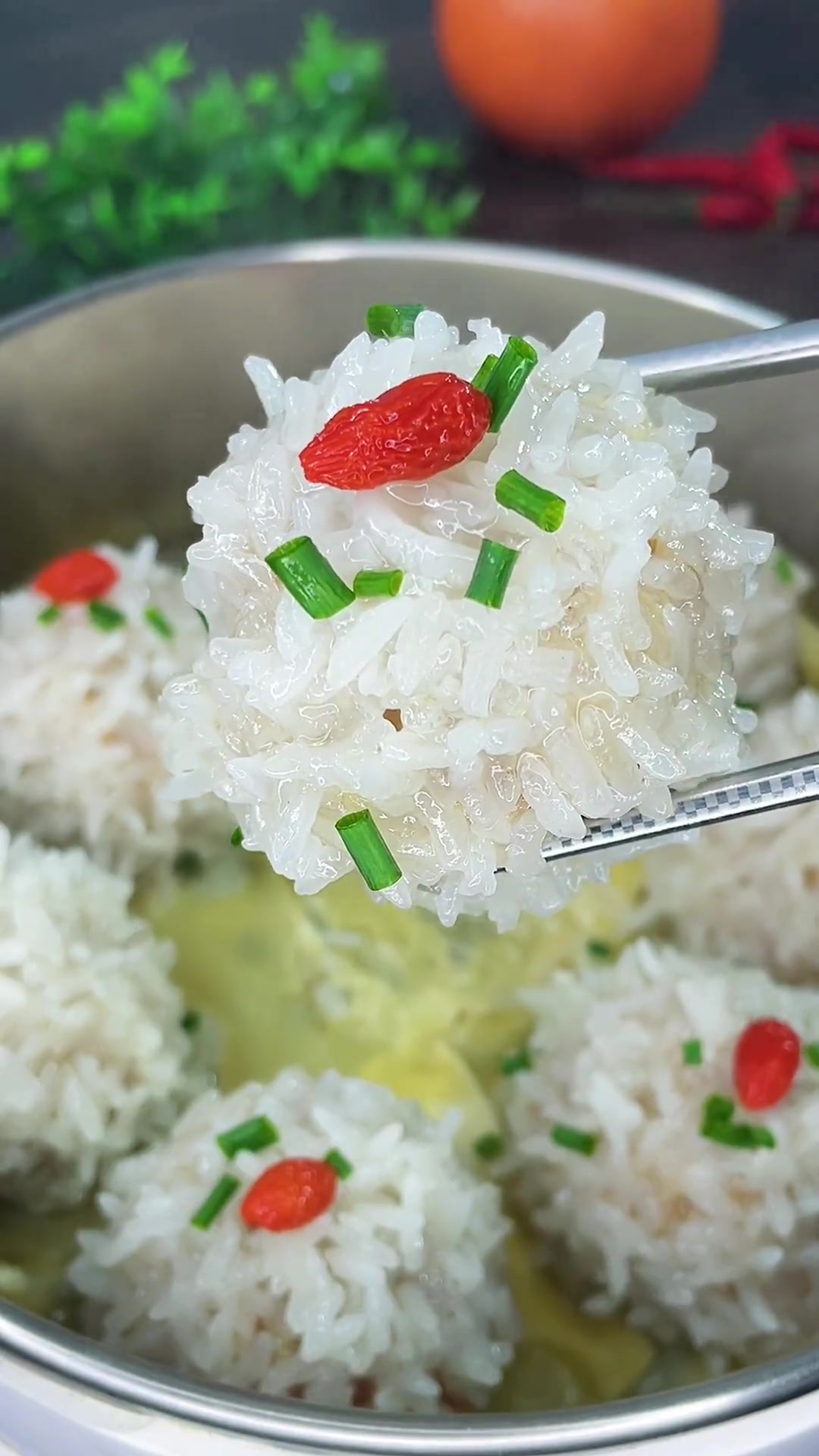 年夜饭必不可少的珍珠肉圆,又叫饭圆,怎么做更好吃,看我不一样