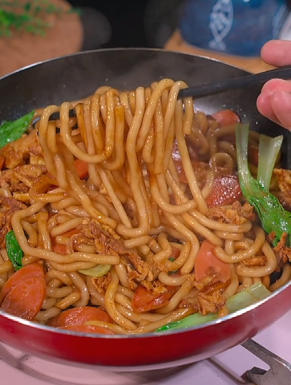 家庭版炒土豆粉的做法～简单又美味