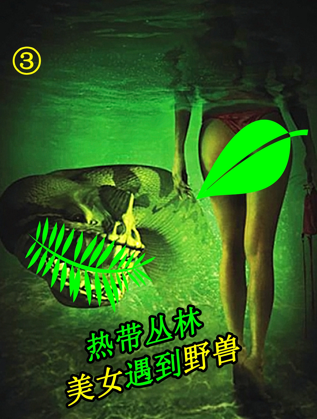 《蛇鱼怪》惊悚电影第3集