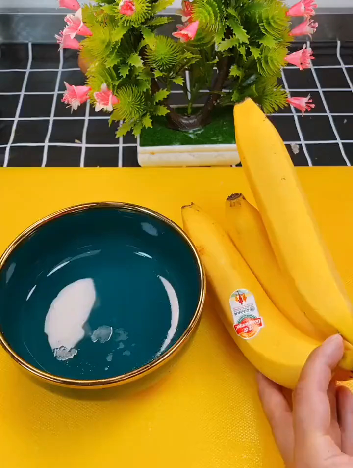 香蕉小米粥,好吃润肠