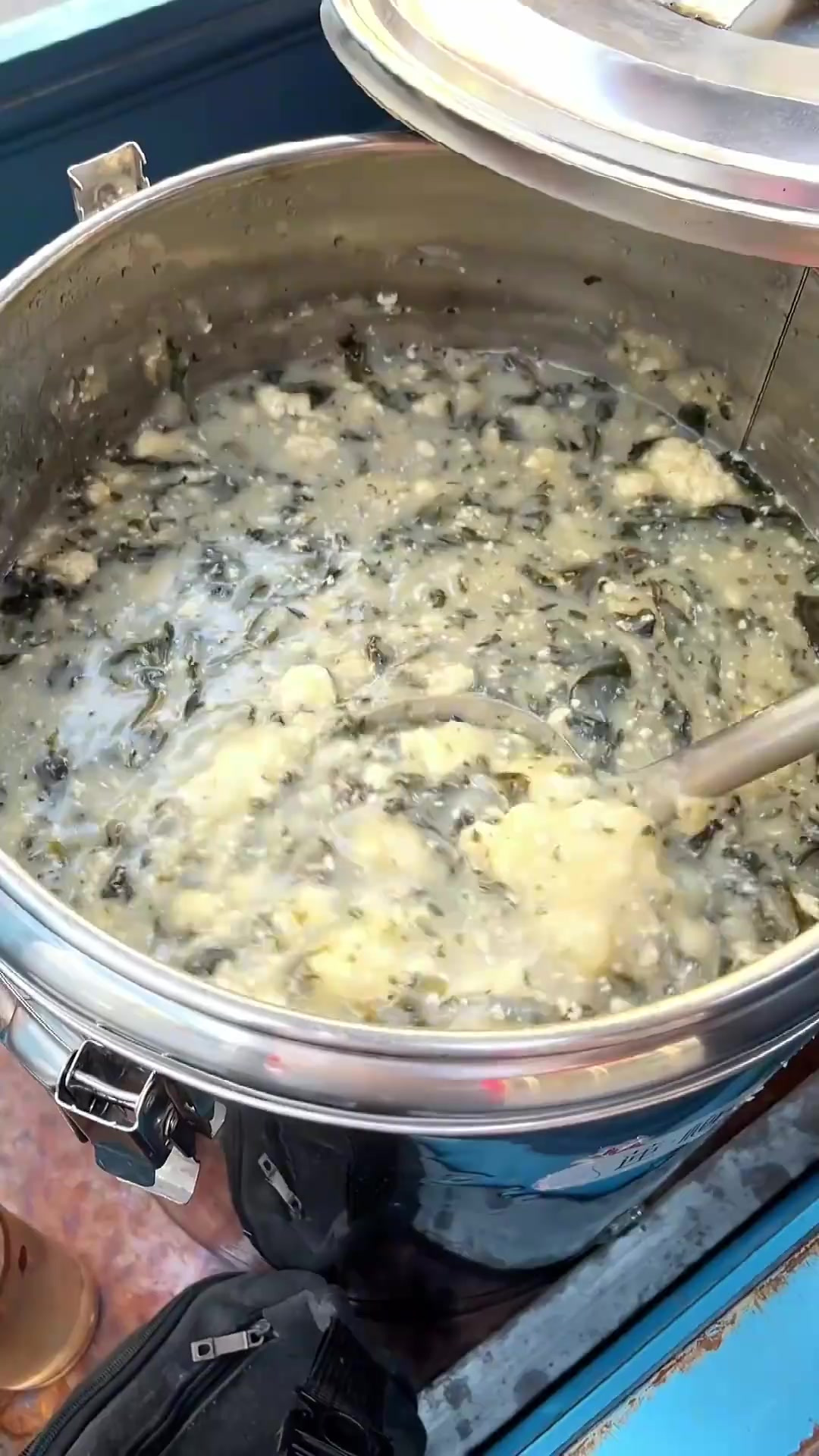 驻马店西平风味,芝麻叶豆腐脑