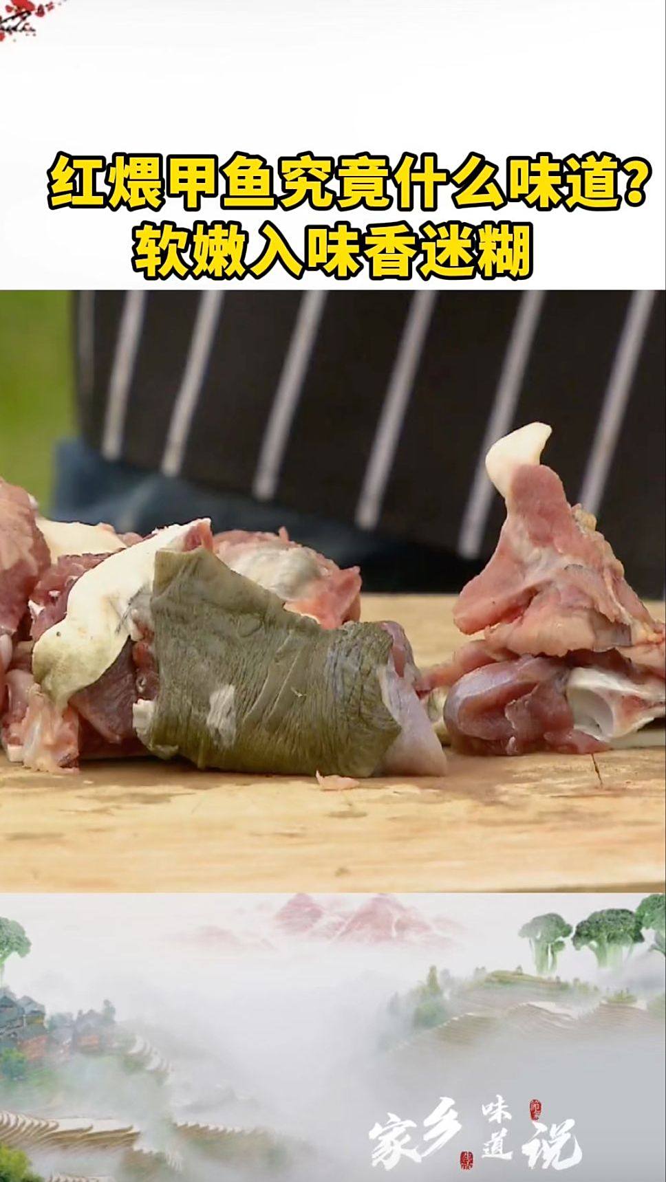 红煨甲鱼究竟什么味道?软嫩入味香迷糊