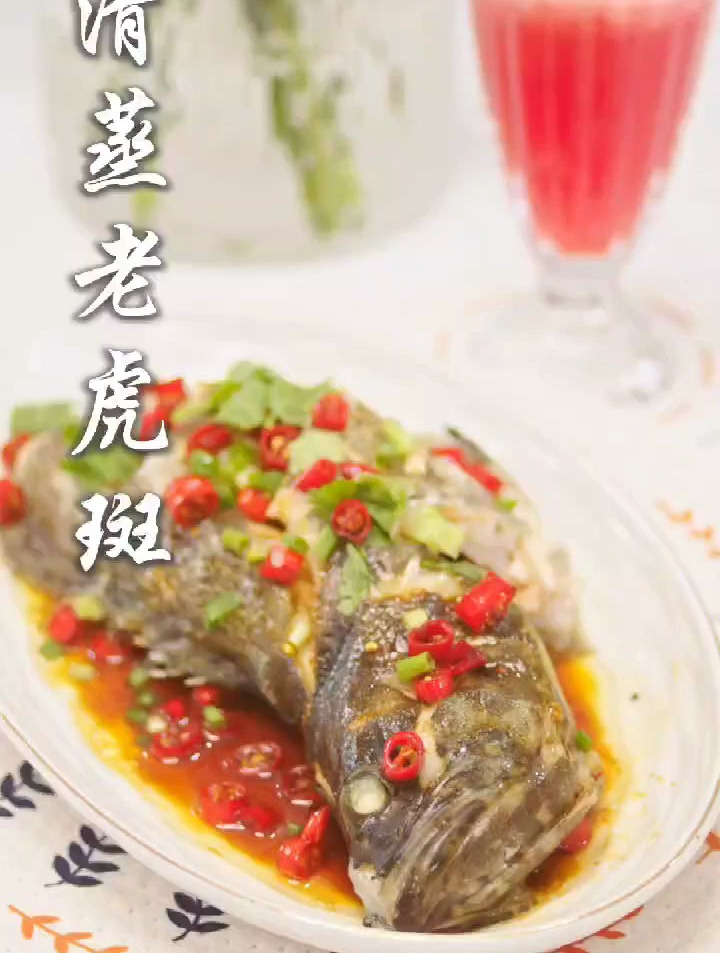 清蒸老虎斑,味觉享受与健康的完美融合