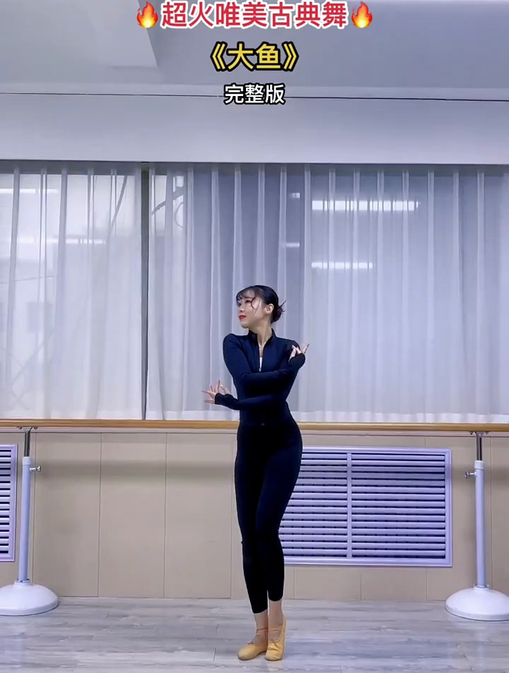 古典舞,超火唯美古典舞《大鱼》