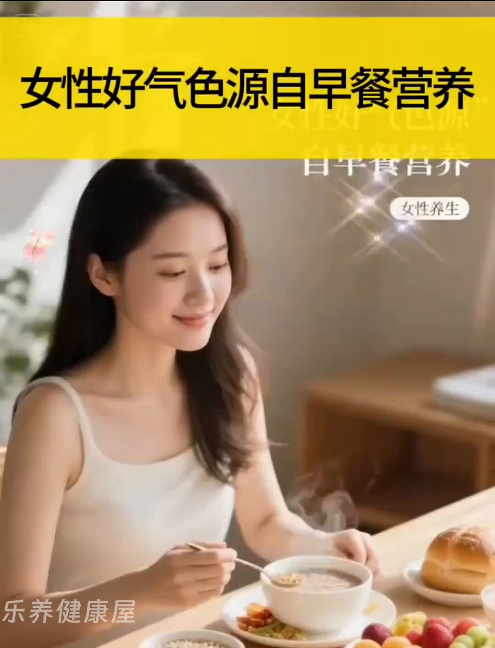 美女们,早餐吃得好,脸色自然好