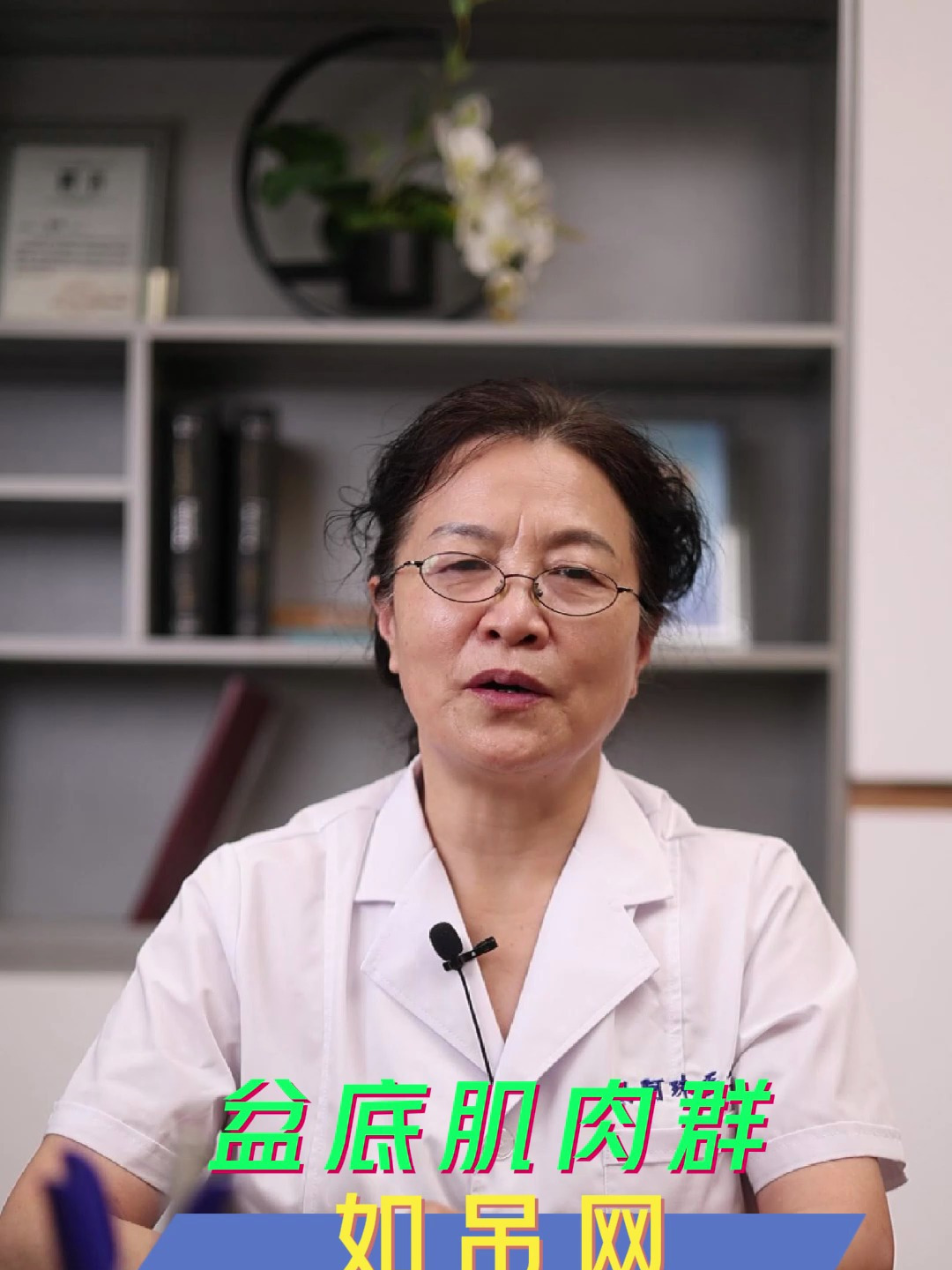 盆底肌肉群如吊网