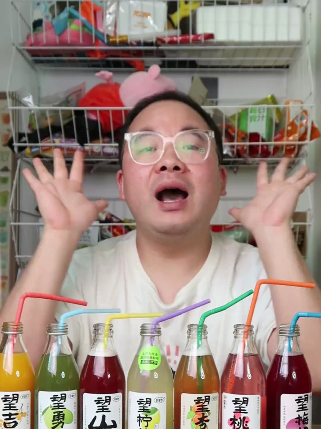 好望水全线测评!一口气喝遍全家福7个口味!
