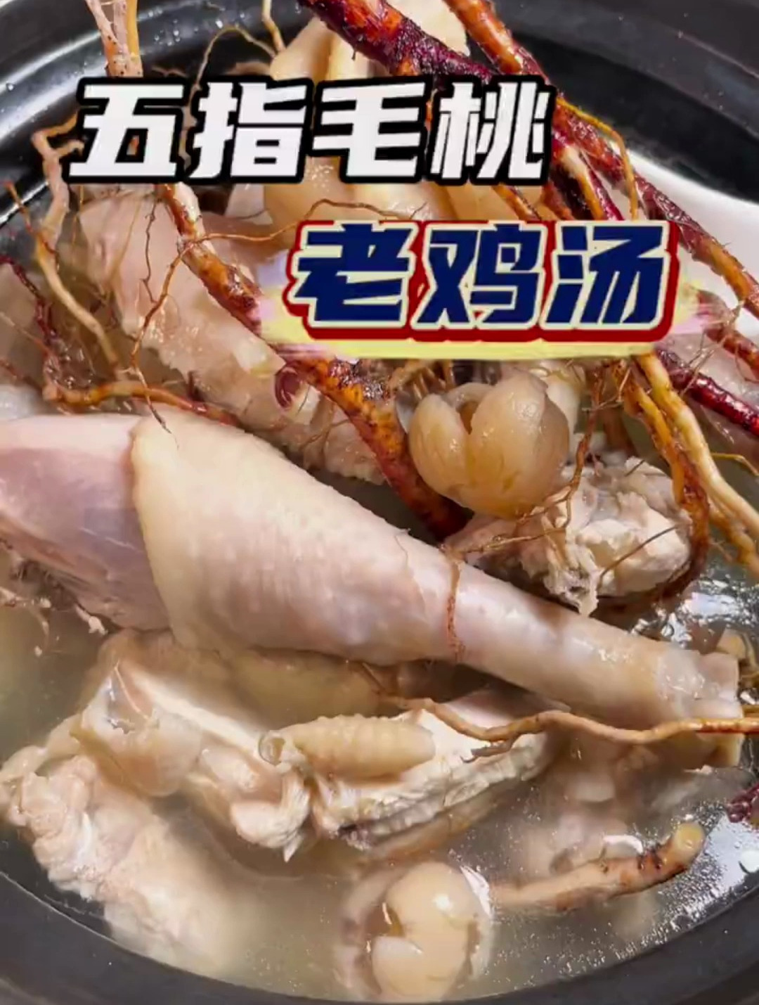五指毛桃老鸡汤,喝过的都懂