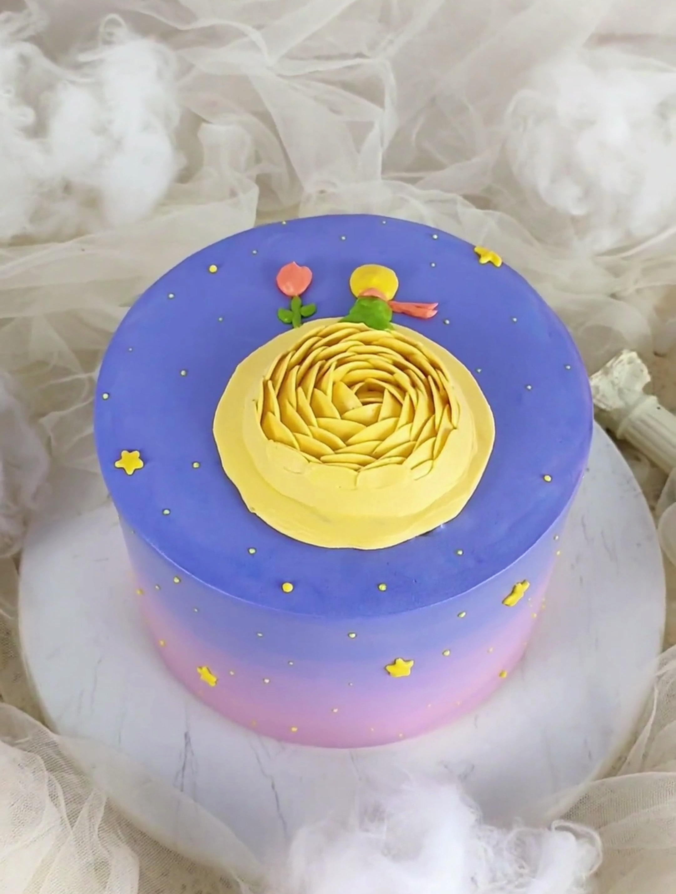 小王子的玫瑰星球蛋糕