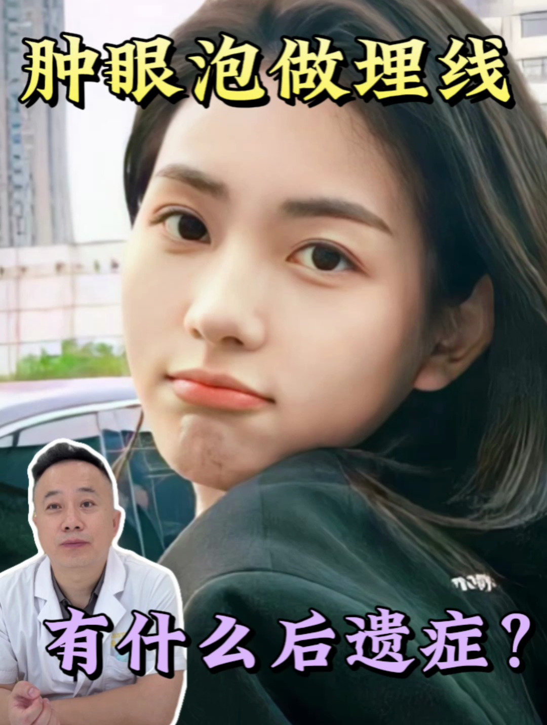 肿眼泡做埋线有什么后遗症?