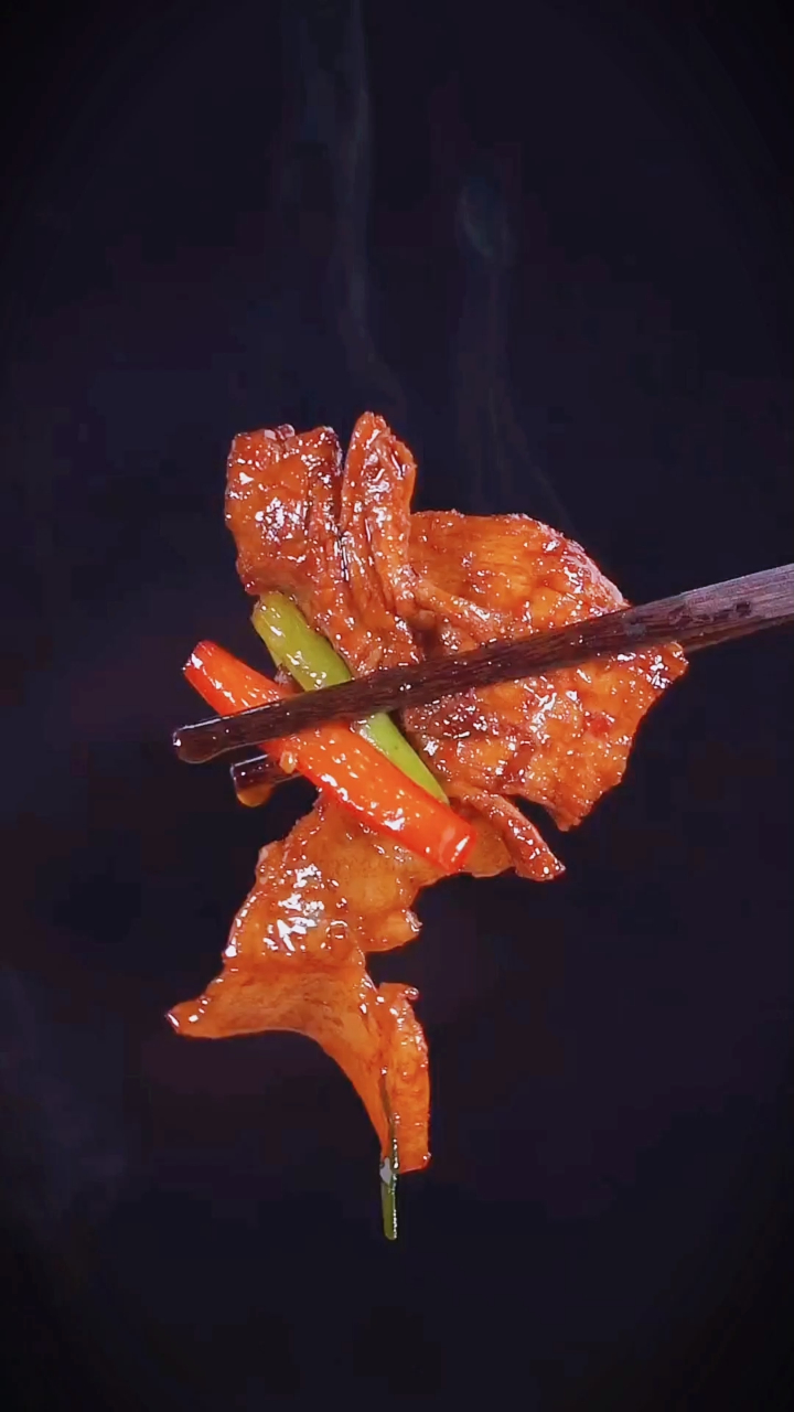 蒜台回锅肉的做法 跟着我学做菜