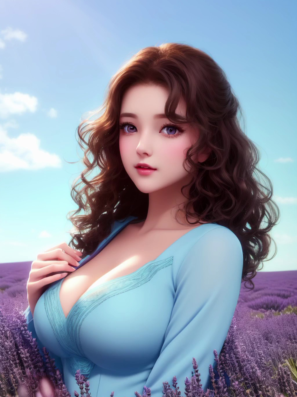 二次元动漫美女头像壁纸