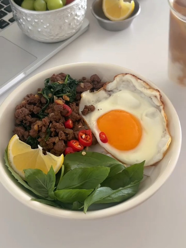 混搭我在行~泰式打抛牛肉拌河粉