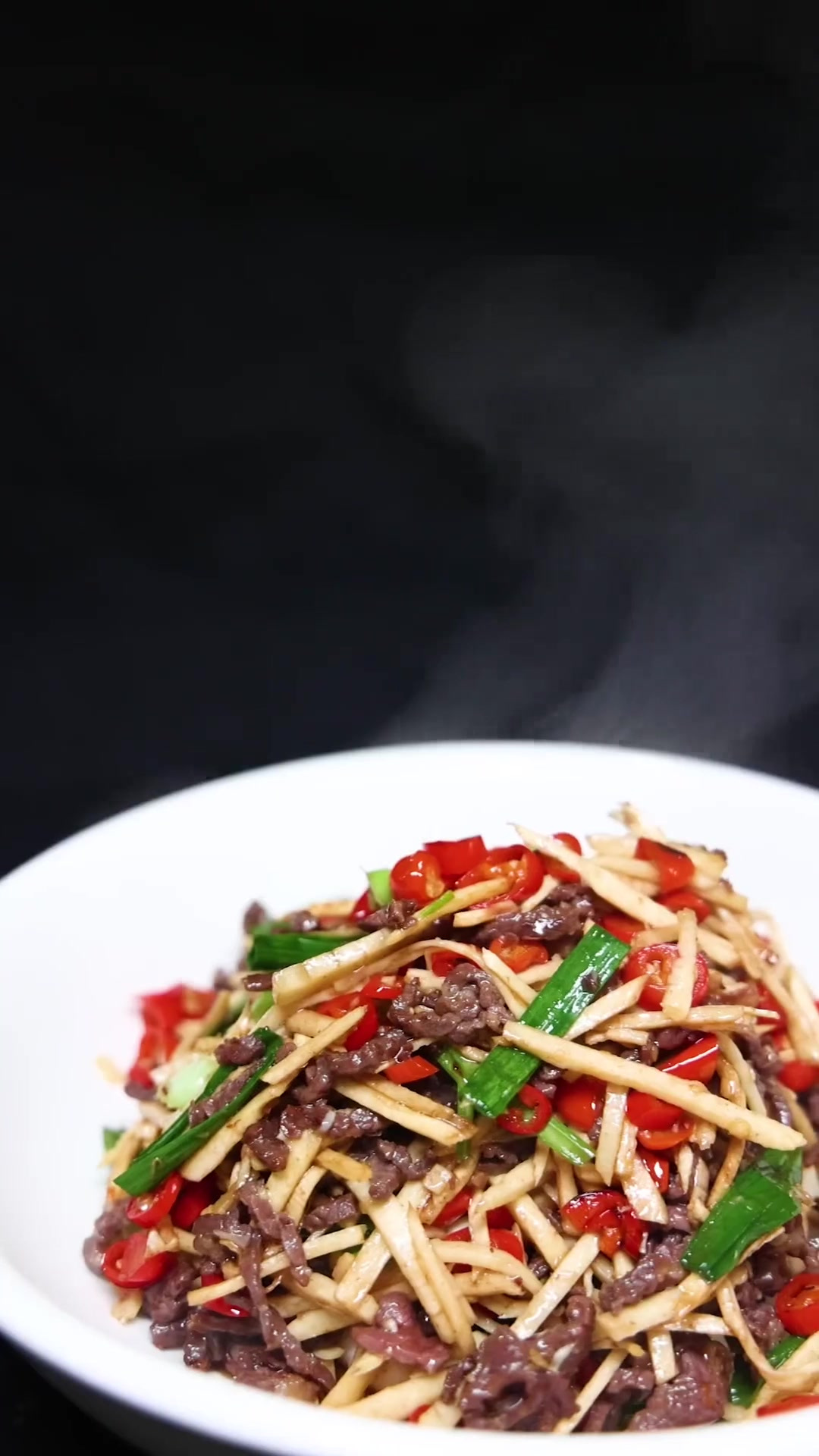 冬笋炒牛肉,大家吃过吗?