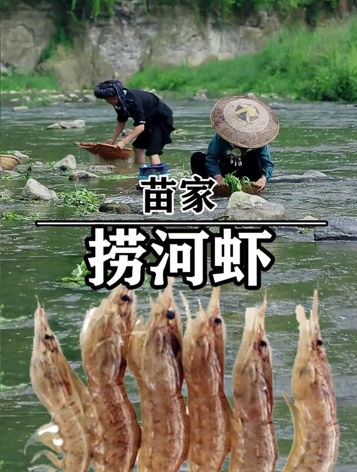 每当太阳当空照的时候,我就会喊着妈妈一起去捞河虾