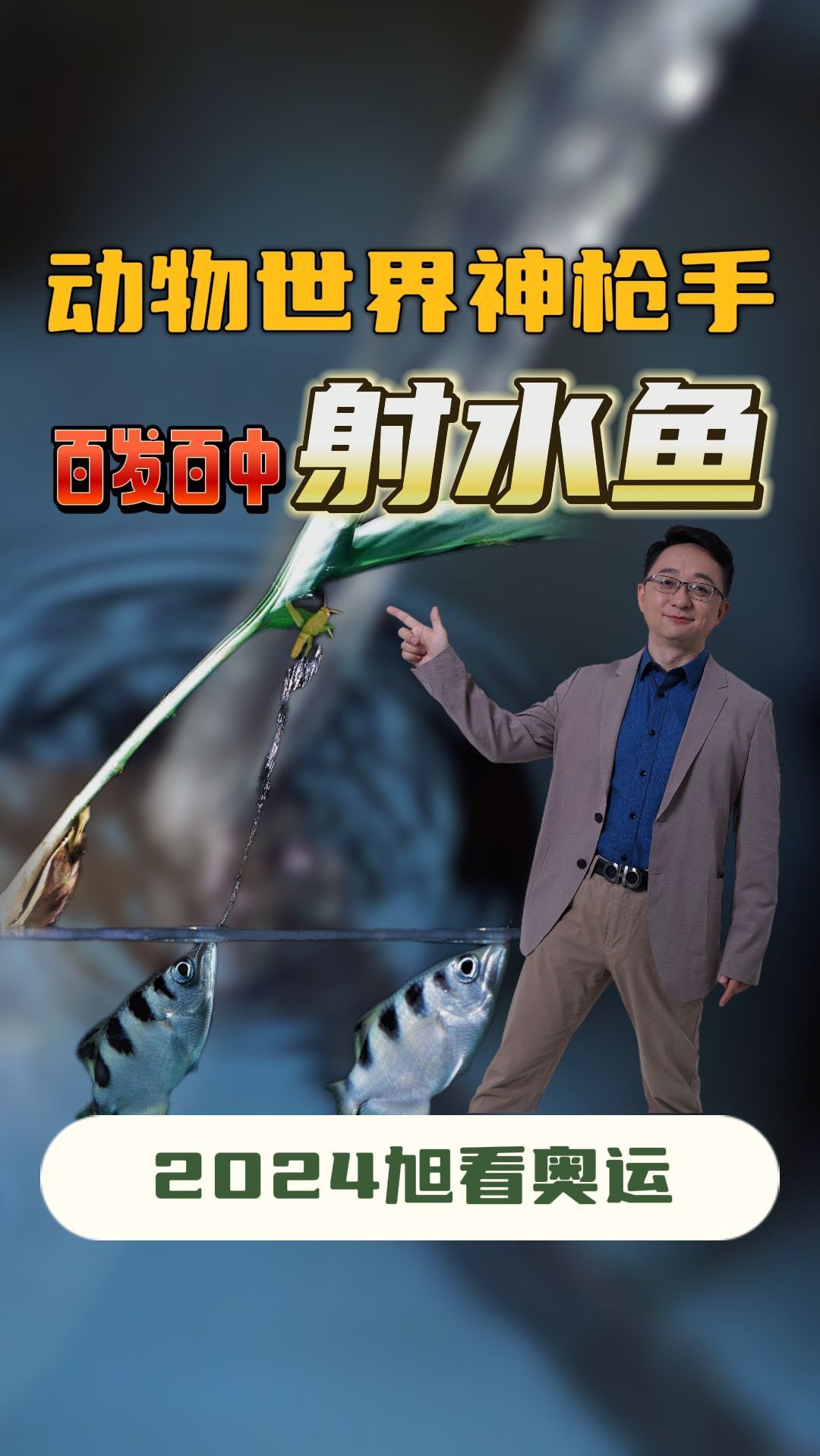 动物世界神枪手 百发百中射水鱼