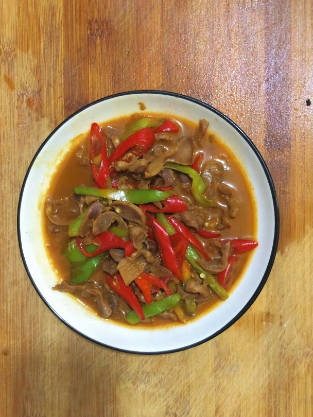鸡胗怎么炒又嫩又好吃窍门,分享一道鸡胗爆炒辣椒