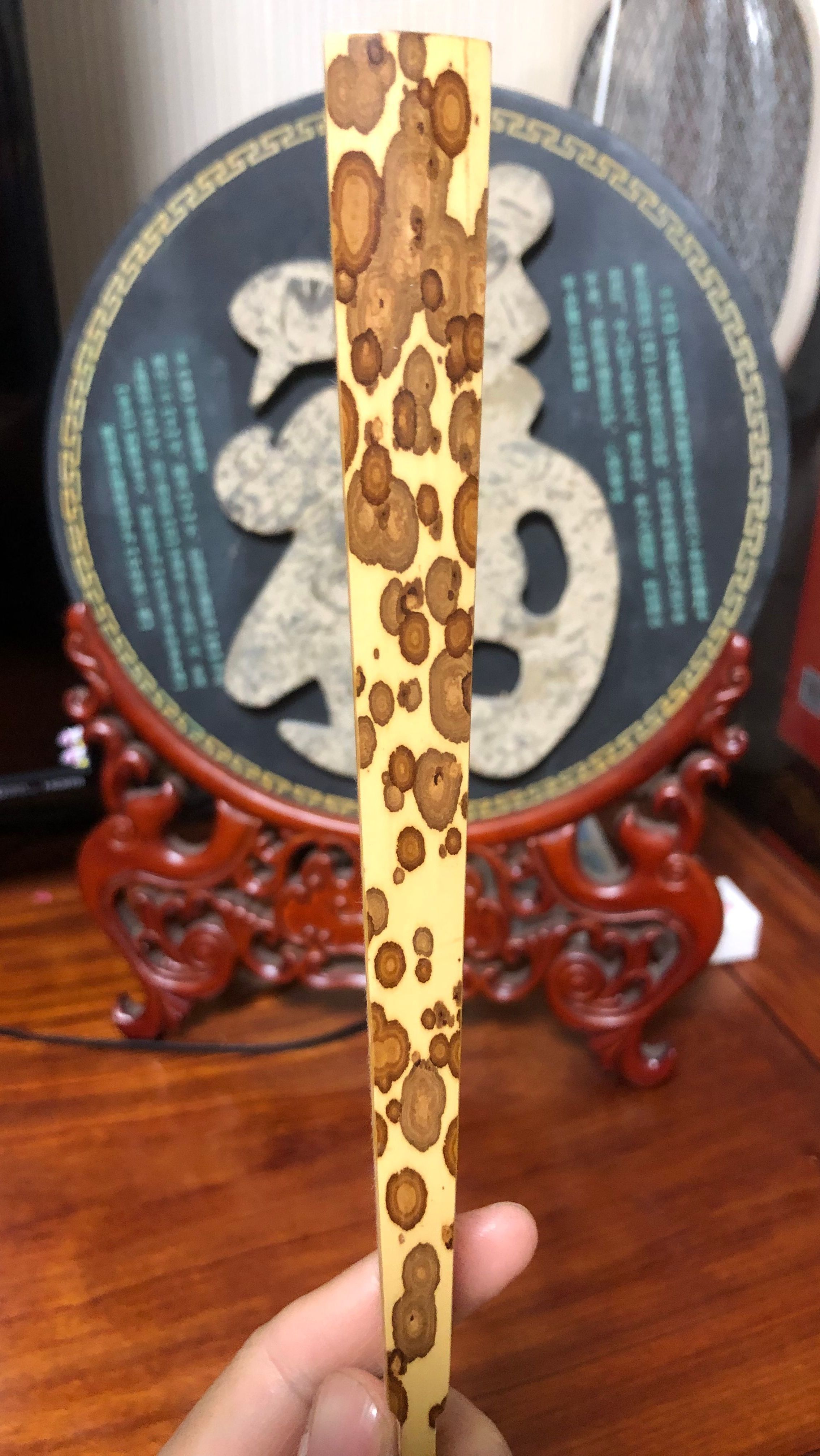 欢喜折扇金石传拓第六代非遗传承人王志强拓