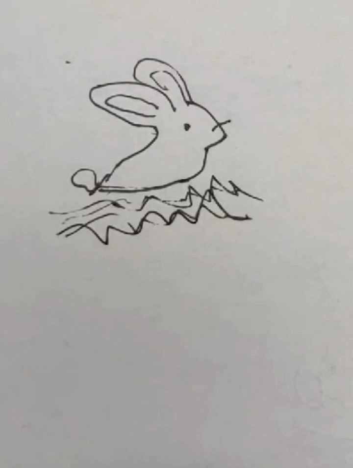 小兔子简笔画怎么画?