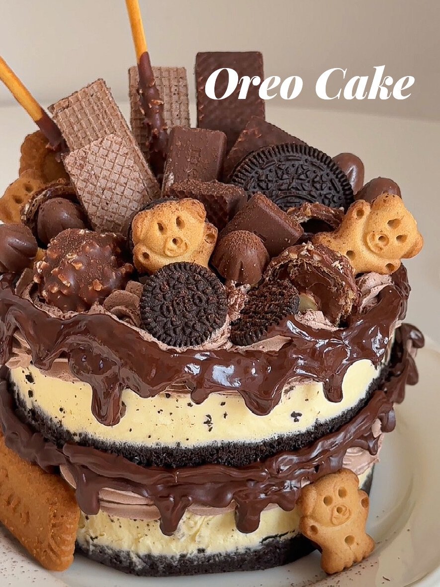 DIY奥利奥冰乳酪蛋糕!