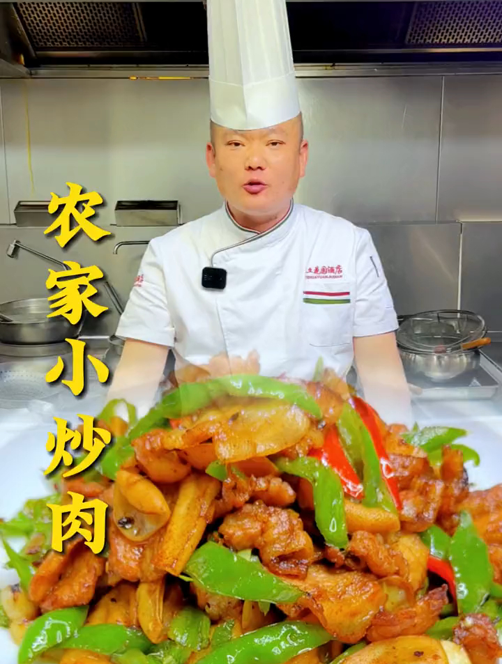 农家小炒肉,特别的好吃,吃一盘需要两碗米饭