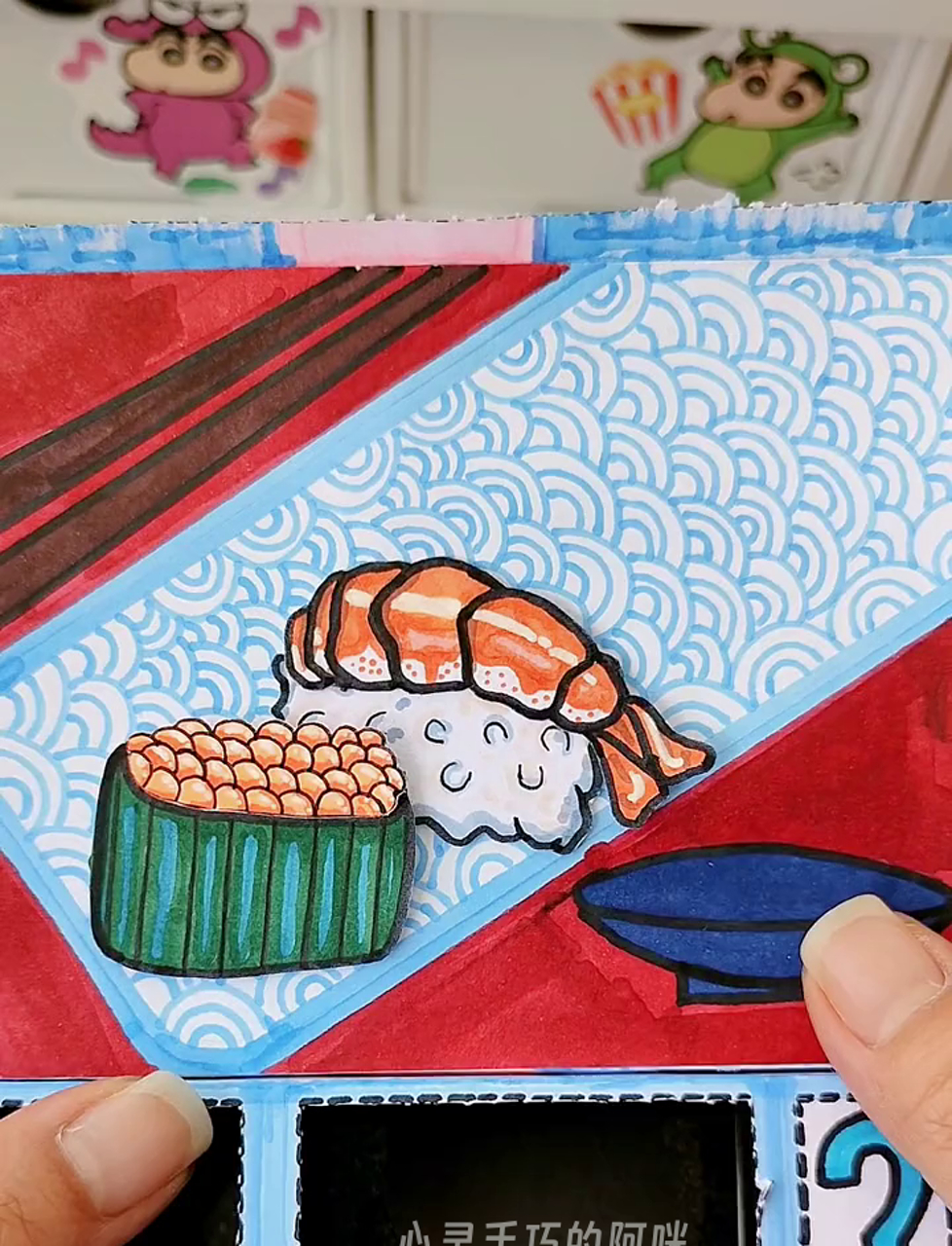 自己在家做寿司盲盒,动手超有趣,原创内容,谢绝抄袭模仿