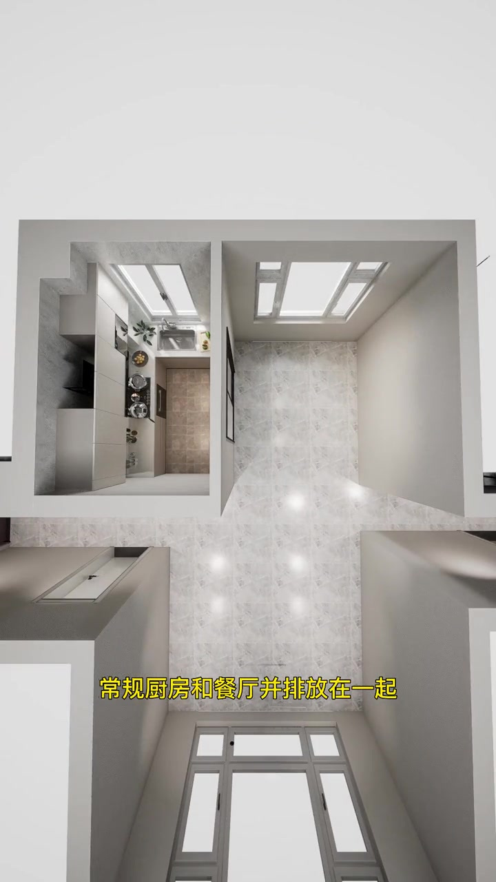 这才是2023年最好的厨房布局设计!不仅要大气还要美观!