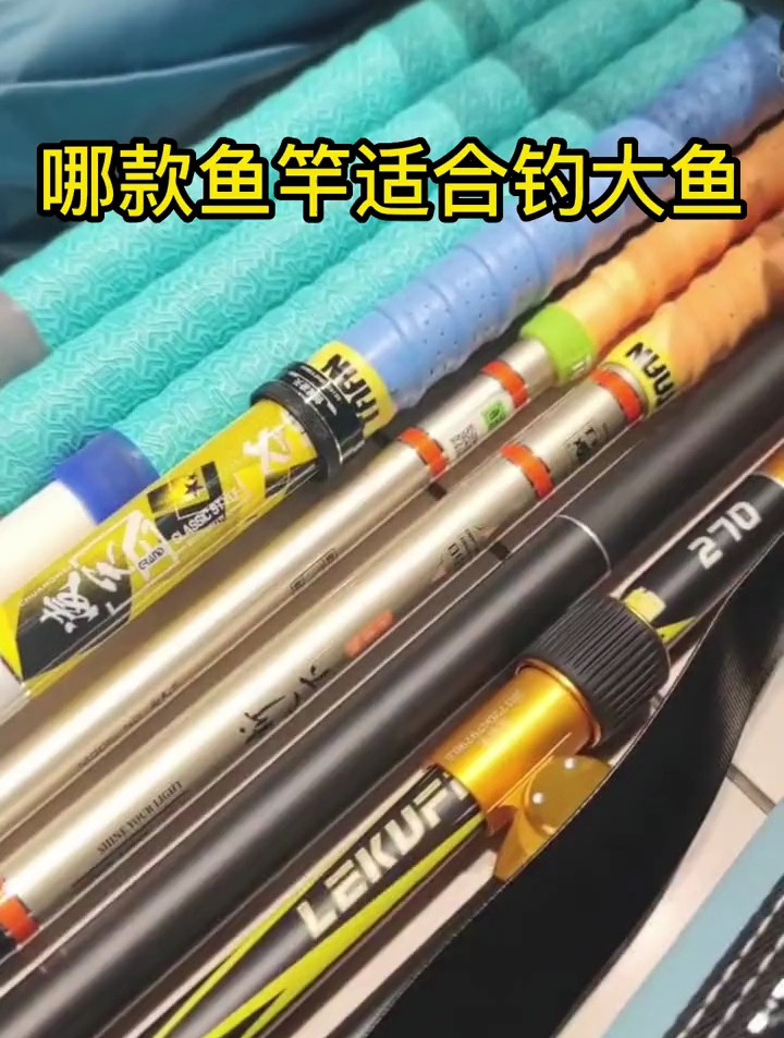 到底哪些鱼竿适合钓大鱼?看看你选对了吗?