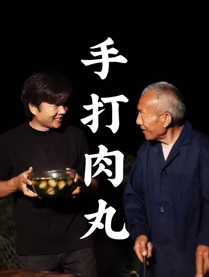 用潮汕制作牛肉丸的方法做出的猪肉丸,QQ弹弹,味道鲜美