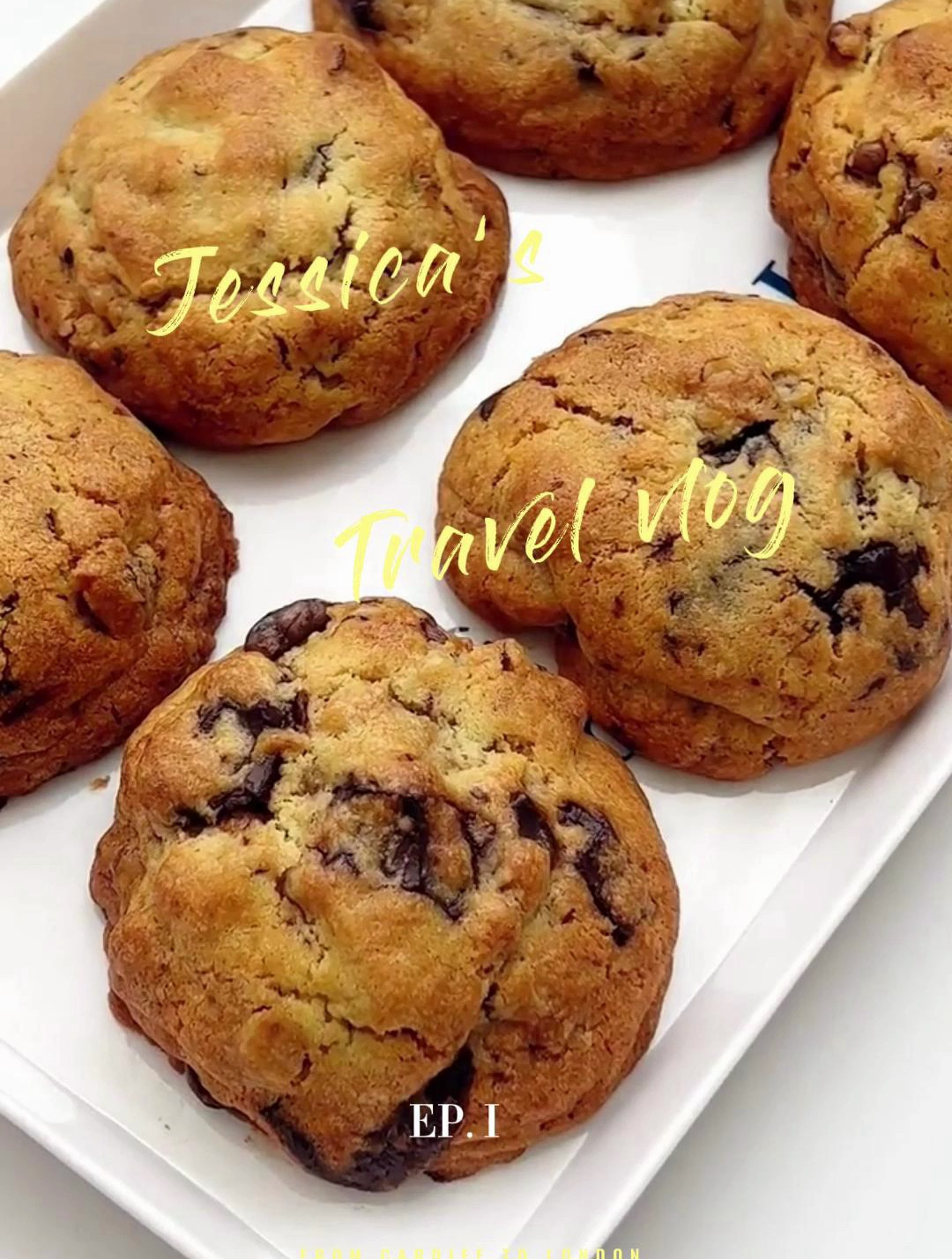 30秒教会你在家制作曲奇巧克力饼干!外酥里嫩好吃易上手!