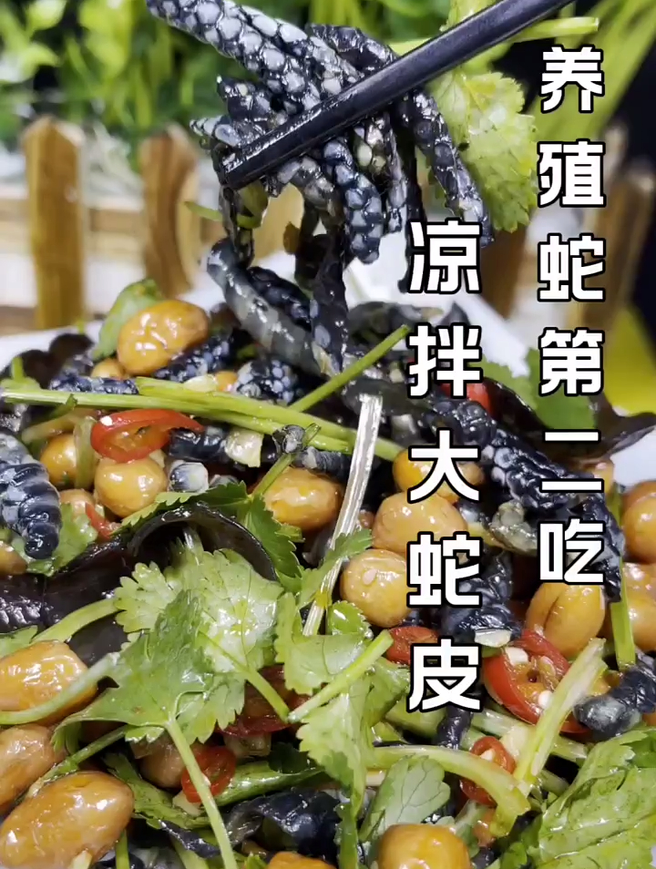 凉拌大蛇皮,你们有吃过吗