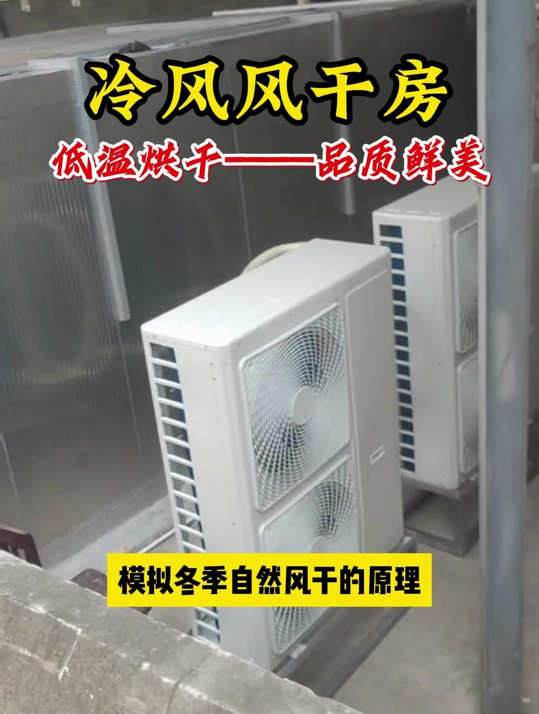 冷风风干房-低温肉制品烘干房-品质鲜美