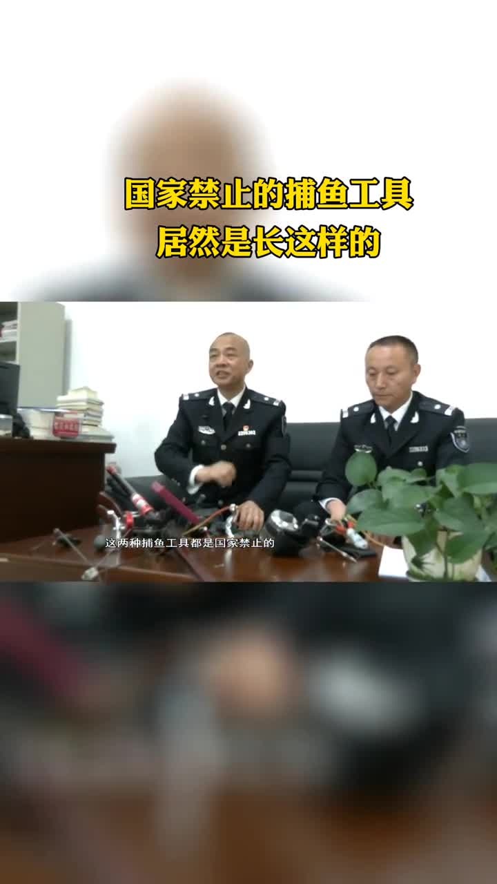 国家禁止的非法捕鱼工具居然长这样
