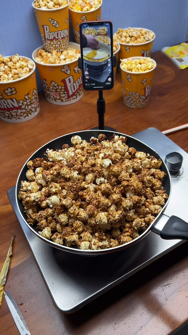 爆米花最好吃的三种口味,各个香脆过瘾!